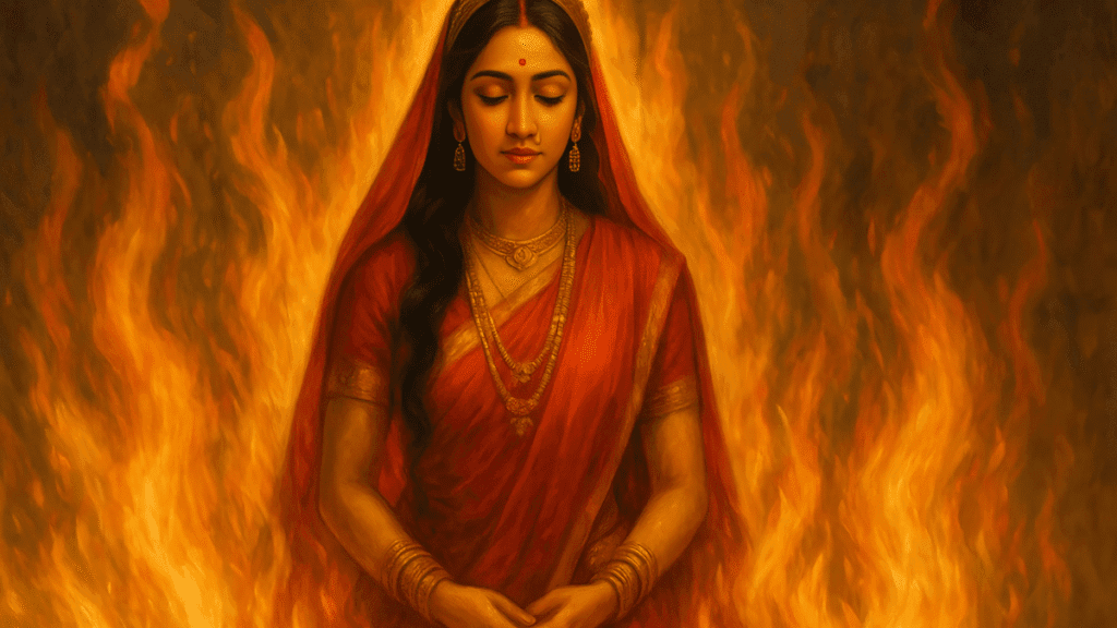 Sita Agni Pariksha