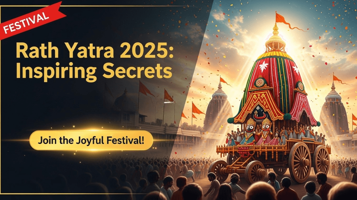 Rath Yatra 2025 grand procession of chariots at Puri with thousands of pilgrims