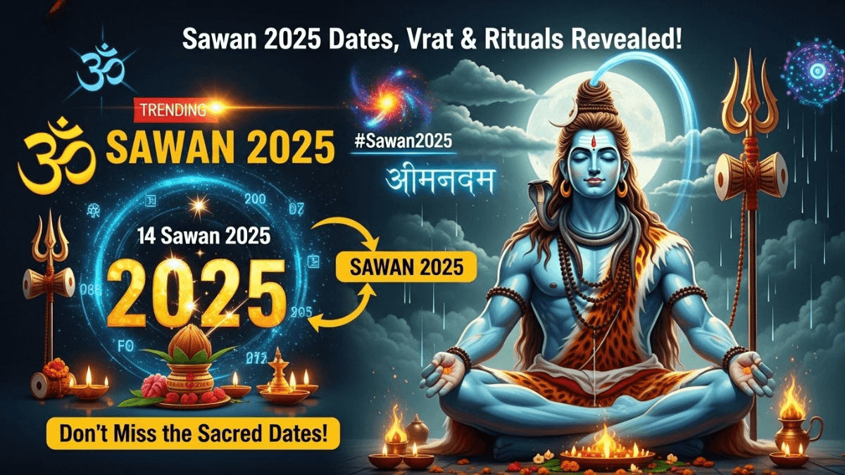 Sawan 2025 rituals and Shiva puja scene