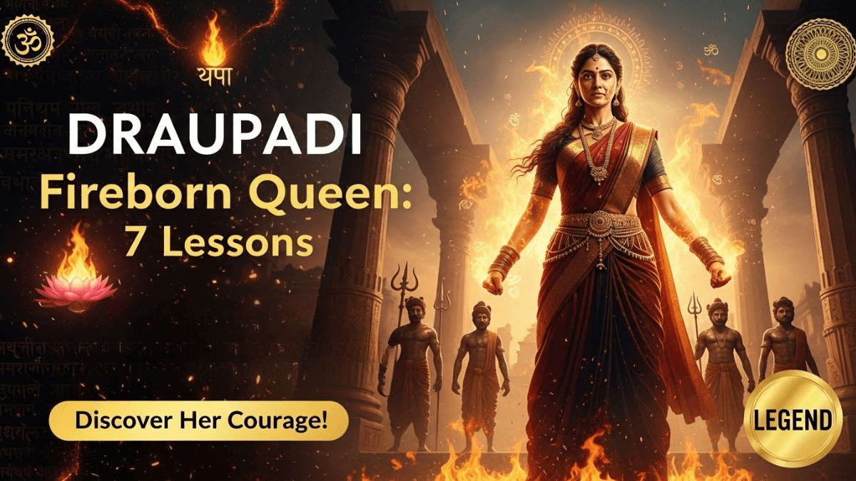Draupadi fireborn queen